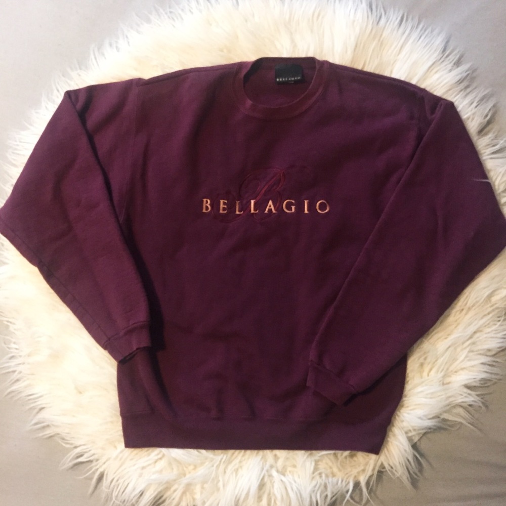 Vintage Bellagio Vegas Sweater Tee Casino